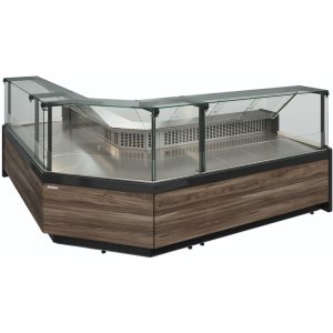 Витрина холодильная Carboma GC111 VM 3,75-1 (1008 Темный дуб) (динамика, газлифт, без боковин) - Изображение 4