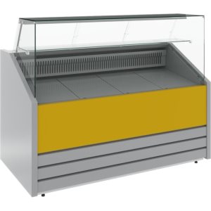 Витрина холодильная Carboma GC75 SV 1,8-1 фронт стандартный цвет (динамика)