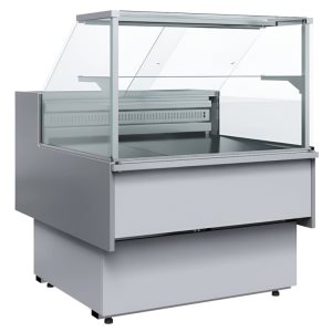 Витрина холодильная Carboma GC110- VV 1,25-1 (ВХСр-1,25 Carboma CG 110 (динамика)) (сталь)