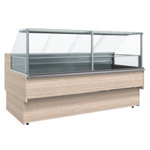 Витрина холодильная Carboma GC110 VV 2,0-1 (ВХСр-2,0 Carboma CG 110 (динамика)) (1006 дуб)