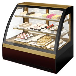 Витрина кондитерская Chilz VETE 90 М шоколад, золотой глянец