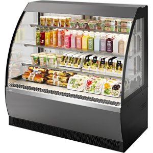 Витрина кондитерская Chilz VETE OFT 90 серый матовый, шлифованная нержавейка