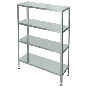 Стеллаж с 4-я сплошными полками МХМ С-4-0,5/0,6/1,8 
