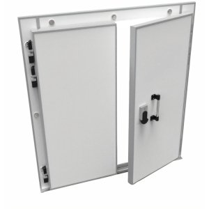 Дверь холодильная распашная двустворчатая НТ-РДД-1600*2200/120 - Изображение 2