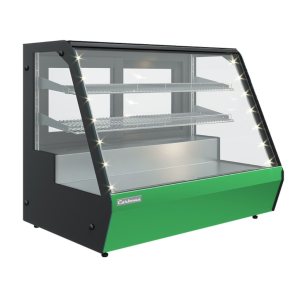 Витрина холодильная настольная Carboma A59 N 1,2-1 (фронт стандартный цвет) - Изображение 2