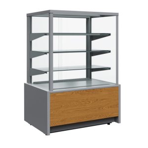 Витрина кондитерская Carboma KC70 VM 0,9-1 Light Паттерн (0107 Ольха)