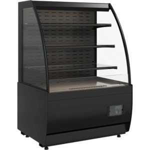 Витрина кондитерская Carboma K70 VM 1,3-2 Standard открытая, горка (версия 2.0) (9005)