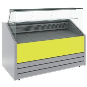 Витрина холодильная Carboma GC75 VV 1,2-1 фронт стандартный цвет (динамика)