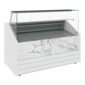 Витрина холодильная Carboma GC75 VV 1,2-1 фронт нестандартный цвет (динамика) - Изображение 2