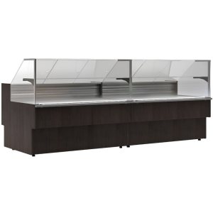 Витрина холодильная Carboma GC110 SV 2,0-1 (ВХСр-2,0 Carboma GC 110) (1005 венге)