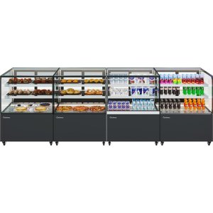 Витрина нейтральная Carboma KC78-110 N 0,9-1 (9005) - Изображение 5