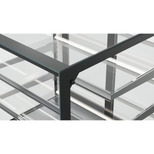 Витрина нейтральная Carboma KC78-150 N 1,5-1 (9005) - Изображение 3