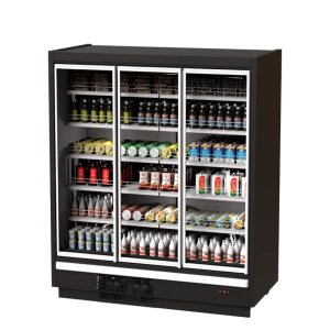 Горка холодильная Kifato Прага 1875×900×2050 (с дверьми, встроенный агрегат)