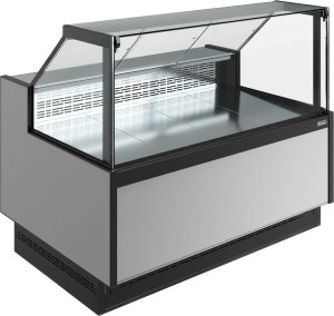 Витрина холодильная Carboma GC110 VV 1,25-1 без боковин (версия 2.0) (9006-0430)