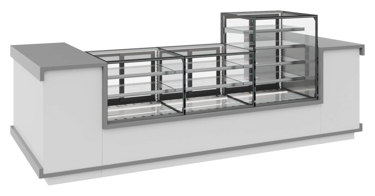 Витрина кондитерская KC71-110 VV 1,2-1 BUILT-IN