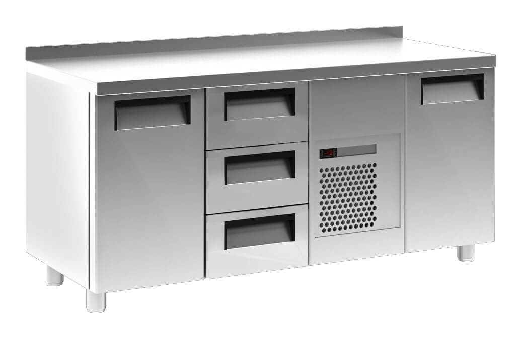 Стол охлаждаемый Carboma T70 M3-1-G 9006/9005 (3GNG/NT Полюс)