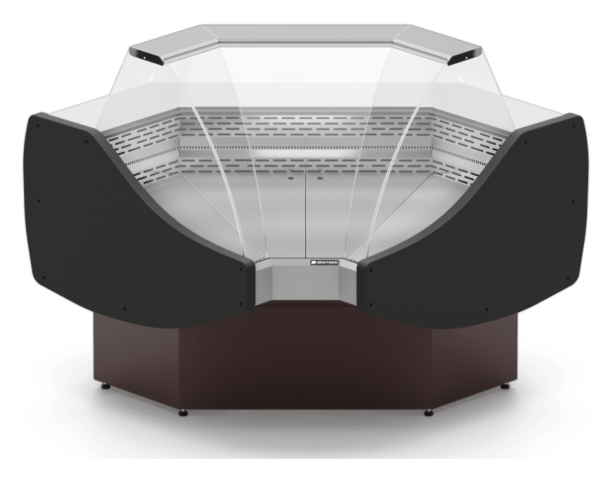 Витрина универсальная Арктика (угол внутренний) - Изображение 3
