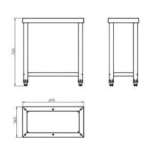 Подставка для индукционной плиты HURAKAN HKN-ICF70D2V-ST - Изображение 3