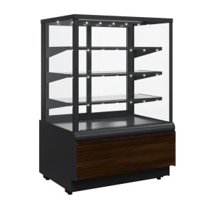 Витрина кондитерская Carboma KC70 VV 0,6-1 Standard Паттерн (0105 Венге)
